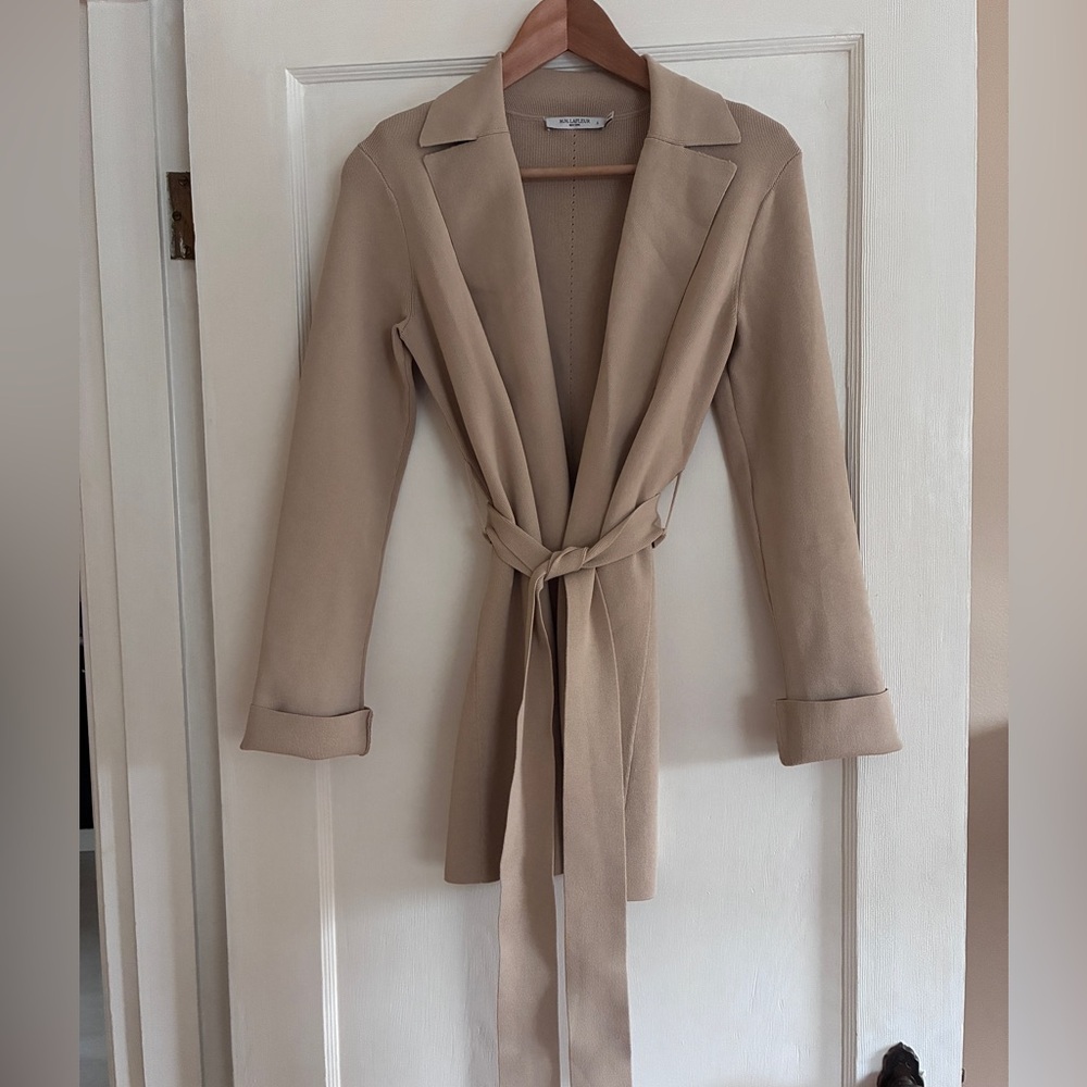 M.M. LaFleur Merritt Jardigan Tie-Waist Coat